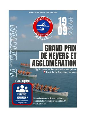 Inscription Au Challenge Grand Prix De Nevers Agglomération 2026