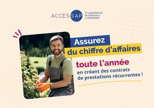 Assurez du chiffre d'affaires toute l'année en créant des contrats de prestations récurrentes !