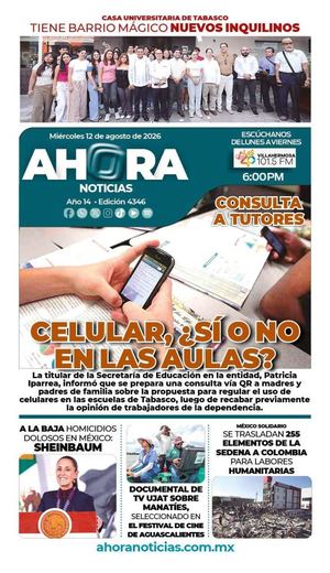 MIÉRCOLES 12 DE AGOSTO DE 2026