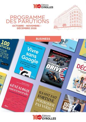 Programme Business - Octobre Novembre 2026 - Editions Eyrolles