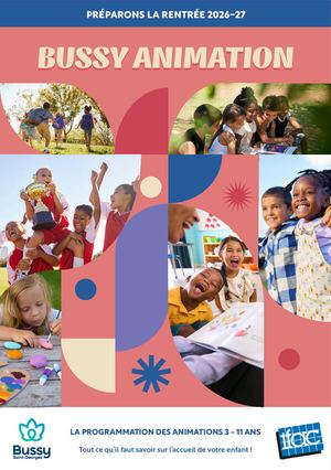 Brochure Rentrée Bussy 26 27