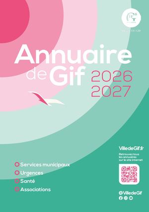 Annuaire de Gif 2026-2027