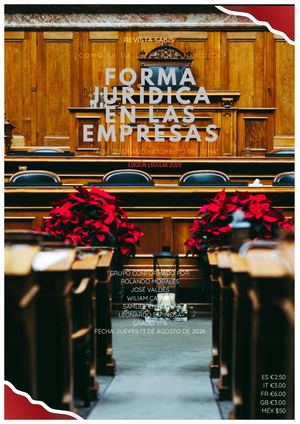 Forma Jurídica En Las Empresas