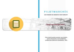 Présentation Pilotmarchés
