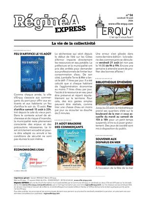 RéginéA Express N°94 - 14 Août 2026