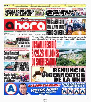 2026 08 12 Diario Ahora Ucy