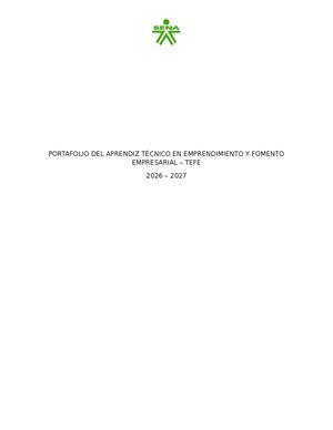 PORTAFOLIO TEFE