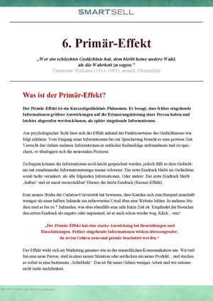6. Primär Effekt