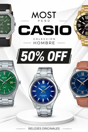 Catálogo Casio 2026 | Most Perú
