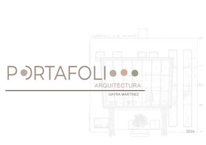 Portafolio Arquitectura 2026