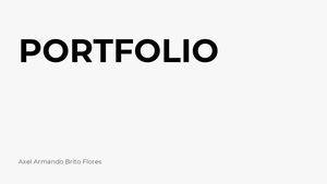 Axel Flores - Portfolio