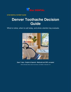 Denver Toothache Decision Guide | When to Call a Dentist