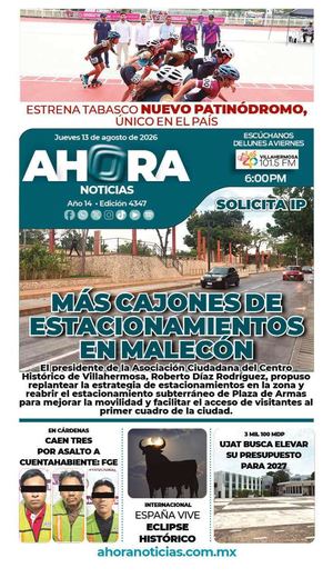 JUEVES 13 DE AGOSTO DE 2026