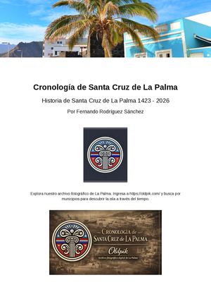 Historia de Santa Cruz De La Palma