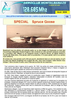 2026 08 Spécial Spruce Goose