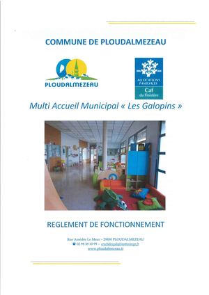 Creche Les Galopins Règlement Fonctionnement