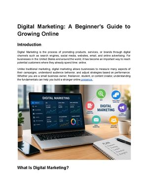 Digital Marketing A Beginner’s Guide To Growing Online (1)