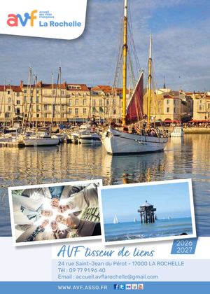 Guide Pratique AVF Bienvenue à La Rochelle 2026-2027