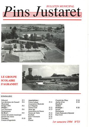 Bulletin Municipal de Pins-Justaret N° 23