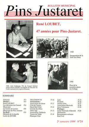 Bulletin Municipal de Pins-Justaret N° 24