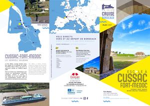 Bordeaux Cruise Guide Escale Cussac-Fort-Médoc- Agence Comtogether.fr