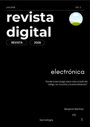 Benjamin Martinez 1°d Revista Digital 2026