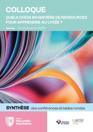Colloque Manuels Scolaires - décembre 2025