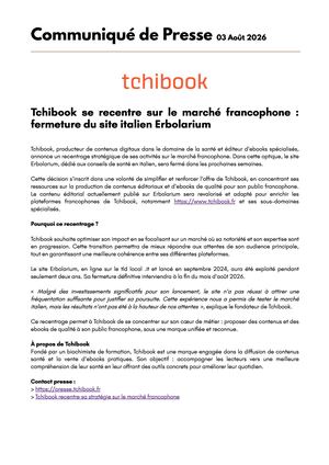 Tchibook opère un recentrage francophone