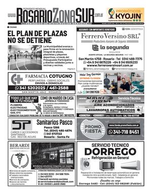 Periódico Rosario Zona Sur · Edición Nº 201 · Agosto 2026