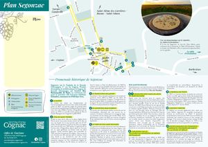 Plan de ville Segonzac 2025 OT Destination Cognac