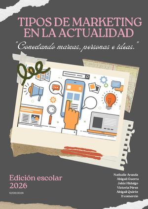 Tipos Marketing En La Actualidad