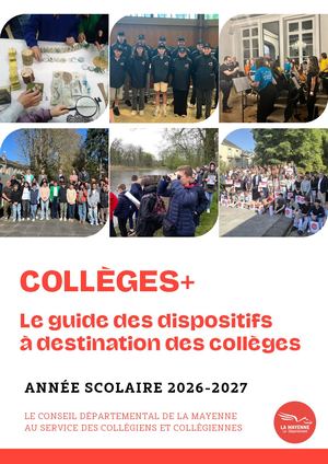 Guide Des Dispositifs Collèges+ 2026/2027