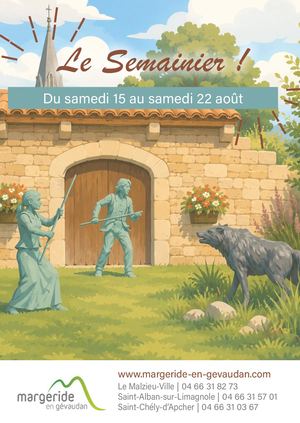 Semainier du 15 au 22 août 2026
