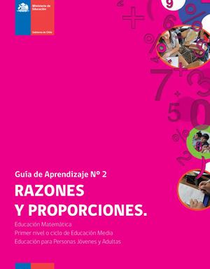 Razones y proporciones