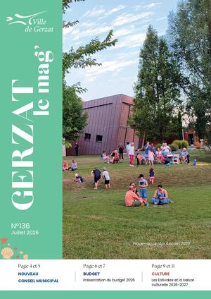 Gerzat Le Mag N°136 - Juillet 2026