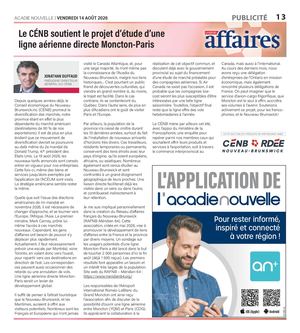 Voix des Affaires 14 août