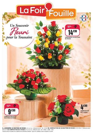 Catalogue Toussaint 2026