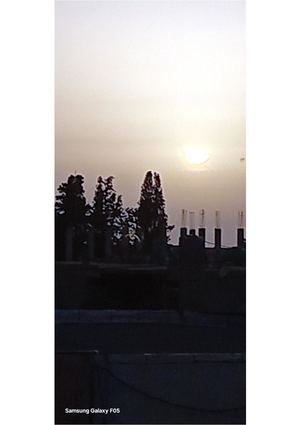 كسوف الشمس يوم الأربعاء 2026 08 12 ببوسفر وهران الجزائر (1)
