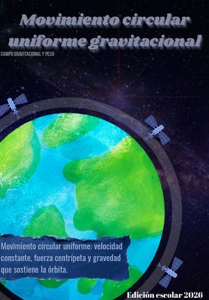 Movimiento Circular Uniforme Y Gravitacional
