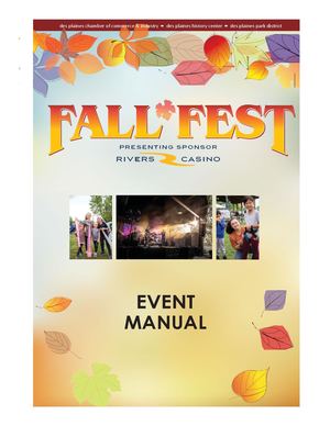 Fall Fest Event Manual 2026