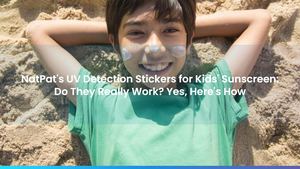 NatPat's UV Detection Stickers for Kids' Sunscreen: Do They Really Work? Yes, Here's How