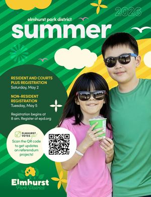 Elmhurst Park District Summer Brochure 2026