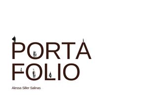 Portafolio Alessa Siller