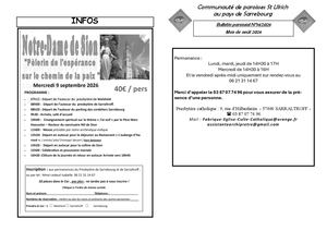Bulletin Paroissial 14 2026