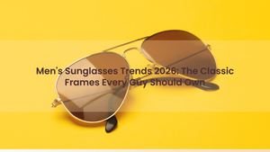 Men's Sunglasses Trends 2026: The Classic Frames Every Guy Should Own