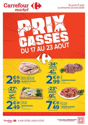 CATALOGUE PROMO CARREFOUR MARKET MARTINIQUE SEMAINE A PRIX CASSÉS AOÛT 2026