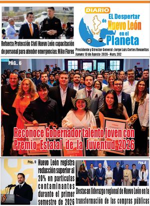 Periodico NL 13 Agosto 2026 .