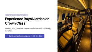 Royal Jordanian Crown Class on the 787 Dreamliner: What to Expect