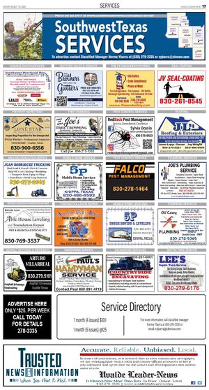 Classifieds Sunday, August 16, 2026