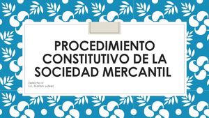Semana 1 Unidad II Derecho III
